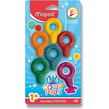 Maped Color Peps Voskovky Baby Crayons 6 ks