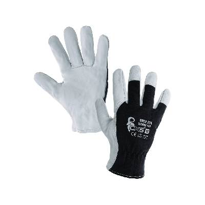 Kombinované rukavice CXS Technik Eco cat.1 (321001180108) vel. 8/M (Kombinované rukavice CXS Technik Eco, se hřbetem z černého pružného úpletu. Doporučené použití: určeno pro suchá i lehce vlhká prost