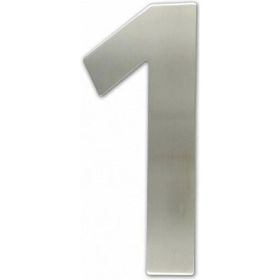 Číslica "1" fasádna 150mm NEREZ S Nerez