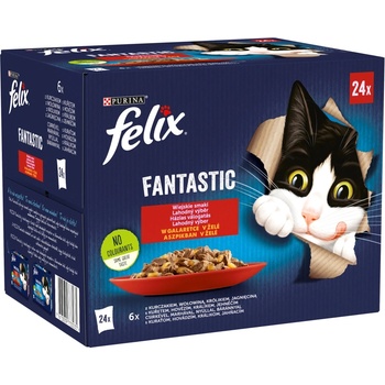 FELIX Fantastic Country Flavours в желе: 24x85g