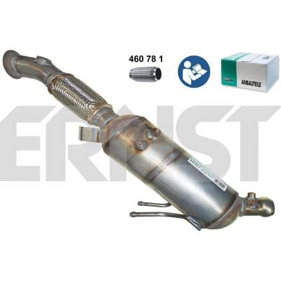Filtr sazových částic, výfukový systém ERNST 910521