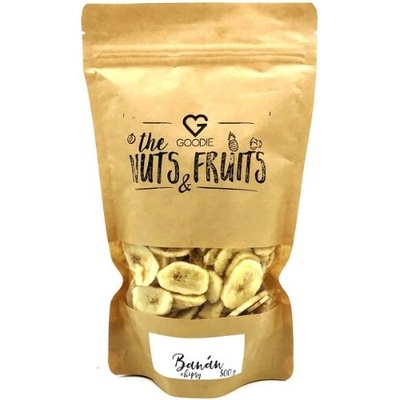 Goodie Banán chipsy BIO 250 g