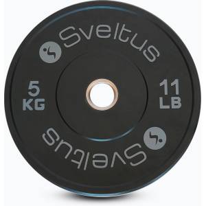 Sveltus Олимпийски бъмпер тежести Sveltus Training 5 kg black