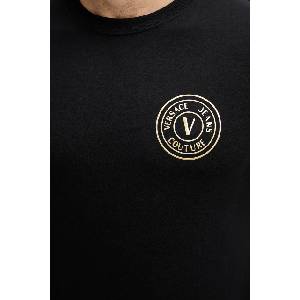 Versace Jeans Couture Памучна тениска (79GAHT00.CJ00T)