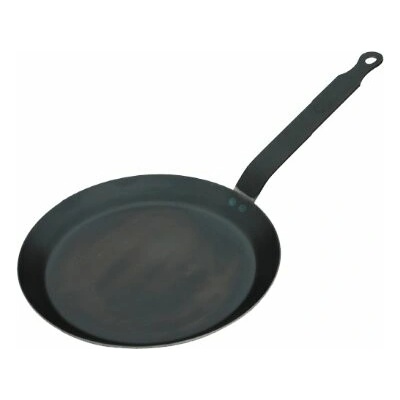 de Buyer Panvica na palacinky – modrá oceľ 24 cm D-5303-24 TOM, D-5303-24