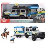 Dickie Toys Dickie: Полицейска кола с ремарке за коне, 1: 24