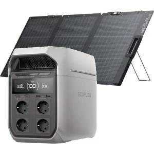 EcoFlow Delta 3 Plus + 160W Bifacial Solar Panel