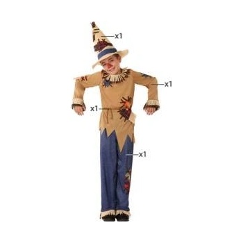 BigBuy Carnival Маскировъчен костюм за деца Плашило Кафяв Фантазия Размер 3-4 години