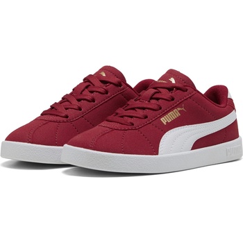 PUMA Детски маратонки Puma Unisex Kids' Club II PS Canvas Trainers - Red/White/Go