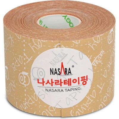 Nasara Kineziologický tejp béžová 5 cm x 5 m