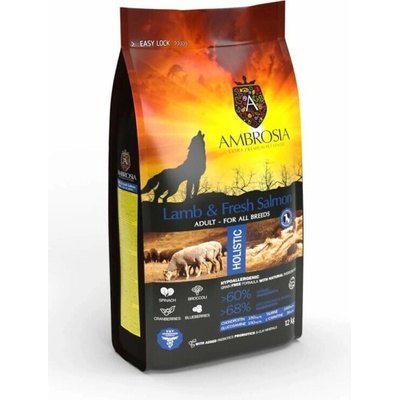 Ambrosia Lamb & Fresh Salmon 2 kg