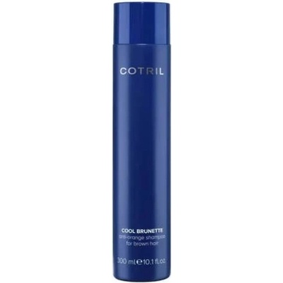 Cotril COOL BRUNETTE Šampon pro hnědé vlasy proti oranžovým tónům 300 ml