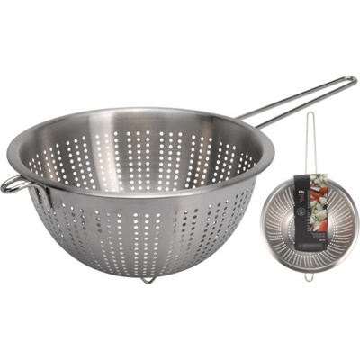 Nerezové cedidlo s rukoväťou pr. 24 cm