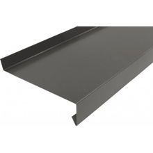 Aluris Parapet venkovní ohýbaný RAL 7016 antracit 150 mm