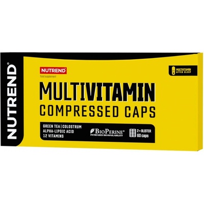 Nutrend Multivitamin COMPRESSED CAPS bez příchuti 60 kapslí