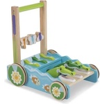 Melissa & Doug - Дървена проходилка със звуци - Алигатори Проходилка