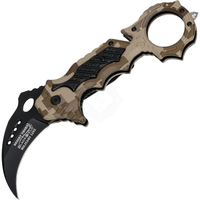 BlackField Záchranářský karambit v pouštním maskování