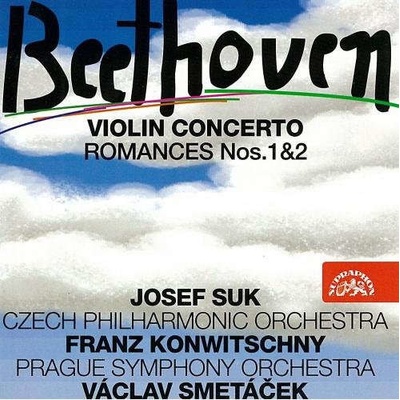 The Czech Philharmonic Orchestra - Violin Concerto Romances Nos. 1 & 2 CD – Hledejceny.cz
