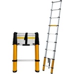 DRABEST Алуминиева телескопична стълба drabest dr-al tele max 2.6 / 9 стъпала (0383318)