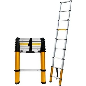 DRABEST Алуминиева телескопична стълба drabest dr-al tele max 2.6 / 9 стъпала (0383318)