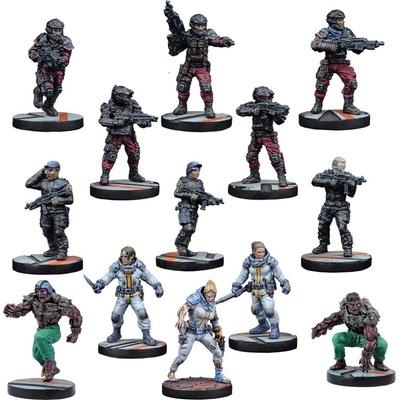 Mantic Games Deadzone Mazon Labs Field Research Team Starter