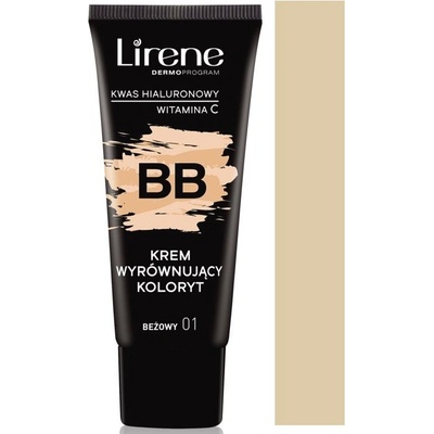Lirene BB hydratačný BB krém 01 Beige 30 ml
