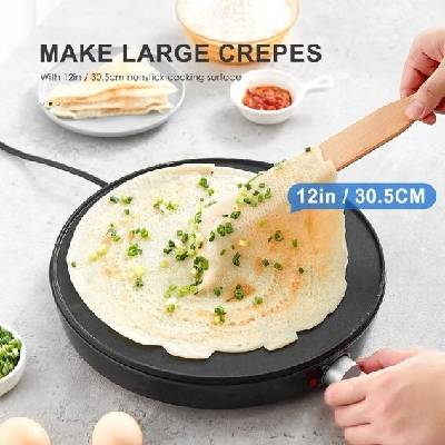 Retro palačinkář s obracečkou Yabano 30 cm