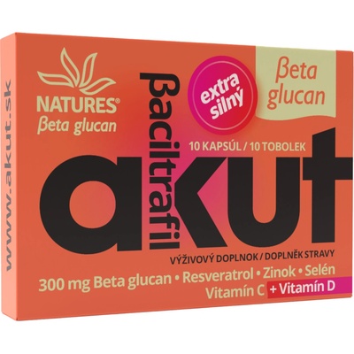 Natures Baciltrafil akut 10 kapsúl
