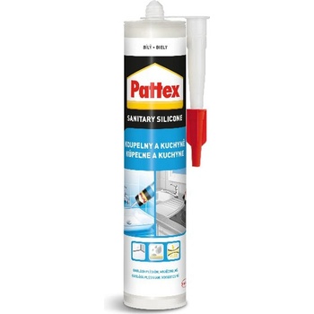 PATTEX Koupelny a kuchyně silikonový tmel 280g bílý