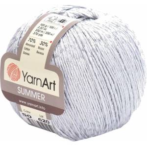 YARNART Summer 50 Grey Плетива прежда (Summer 50)