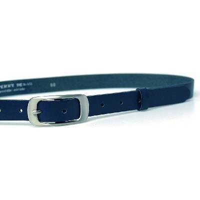 PENNY BELTS Dámský kožený opasek 10 tmavě modrý