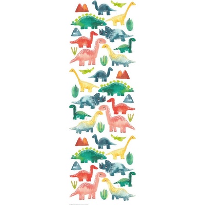 Plagát, Obraz - Dinosaurs, 53 × 158 cm