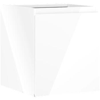 Mexen Orio шкафче за баня под мивка 40 см, 1 врата, бял гланц - 91A11-04047-1-BF00 (91A11-04047-1-BF00)