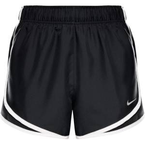 Nike Дамски шорти за бягане Nike Women's Tempo Dri-Fit Mid-Rise 3 Running Shorts - Black / Black / White / Reflective Silver - размер XL (112-3787-0315)