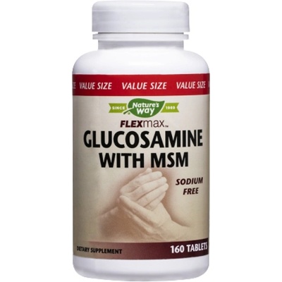 Nature's Way Flexmax Glucosamine with MSM [160 Таблетки]