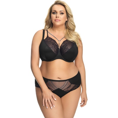Gorsenia Бикини в черен цвят GlossyMODEL3188 SALE - , размер 3XL