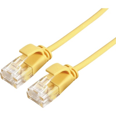 Roline 21.15.3924 RJ45, CAT 6A, U/UTP, 1,5m, žlutá