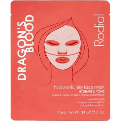 Rodial Dragons Blood Hydrogel Jelly maska na obličej 1 ks