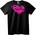 NOONEBRAND Тениска Баба Miko сърце - 5XL, Black