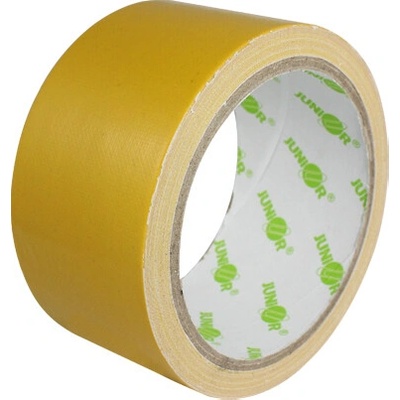 JUNIOR Lepiaca páska textilná POWER TAPE 48 mm x 10 m - žltá