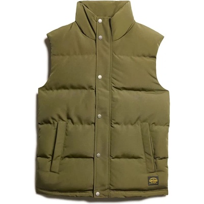 SUPERDRY Потник Superdry Everest vest - Green (Surplus Goods Olive Green)