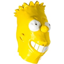 Korbi Profesionální latexová maska Bart Simpson Halloween