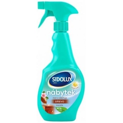 Sidolux nábytek čistič na dřevo Mandle 400 ml