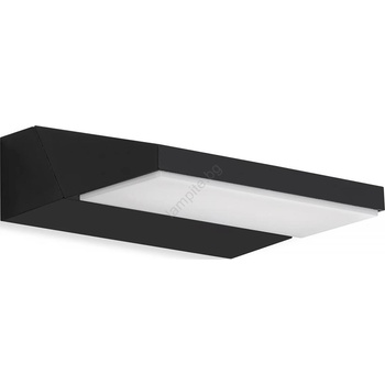 TELEFUNKEN - Външно стенно LED осветително тяло LED/10W/230V IP44 черно (BL2127)