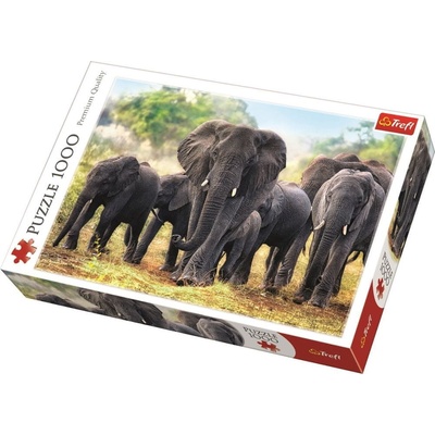 Trefl 10442 Afričtí sloni 1000 dielov