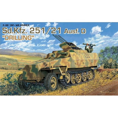 Dragon models Sd.Kfz. Ausf.D with Drilling MG 251:21 1:35