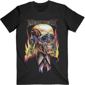 Megadeth Flaming Vic Black L Риза (MEGATS05MB03)