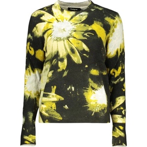 DESIGUAL Дамски пуловер desigual, Размер m, Цвят Черен (26wwjf40_ne2000)