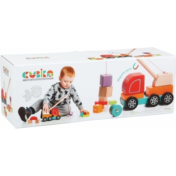 Cubika 13982 Autojeřáb s magnetem 14 dílů