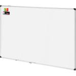 Amazon Basics magnetic whiteboard with aluminum frame, pen holder, 6 magnets, 1 eraser and 2 markers for office and home, wall mounting, dry wipe, 150cm x 100cm - 1548964542 (1548964542)